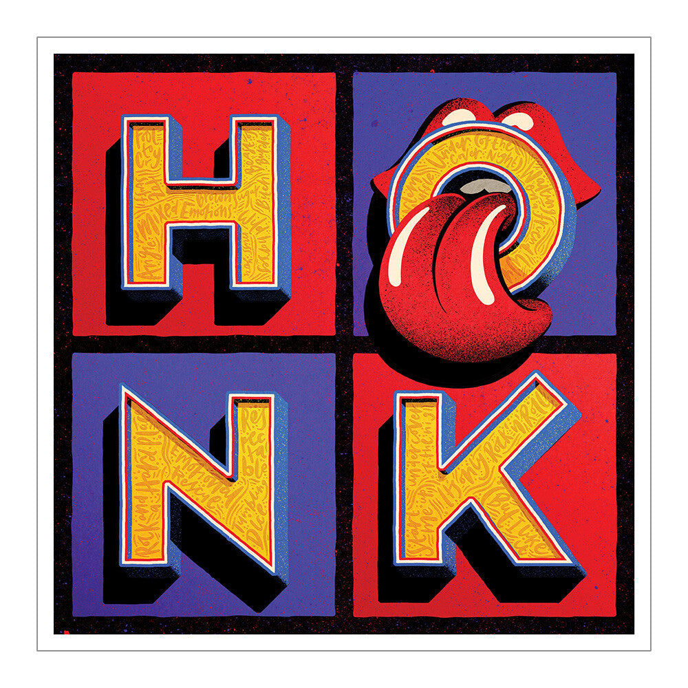 The Rolling Stones Honk 4LP, T-Shirt, Beutel, Kunstdruck LP 187119