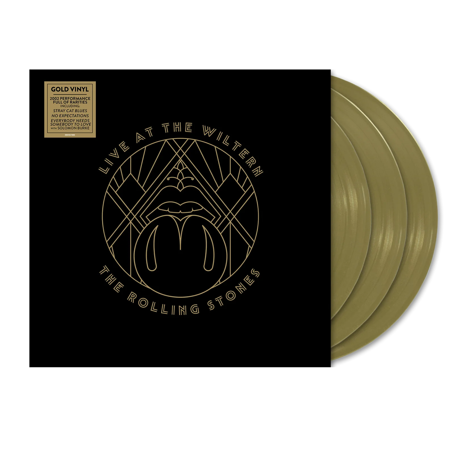 The Rolling Stones Live At The Wiltern  Exclusive Gold Coloured Vinyl 3LP 351833
