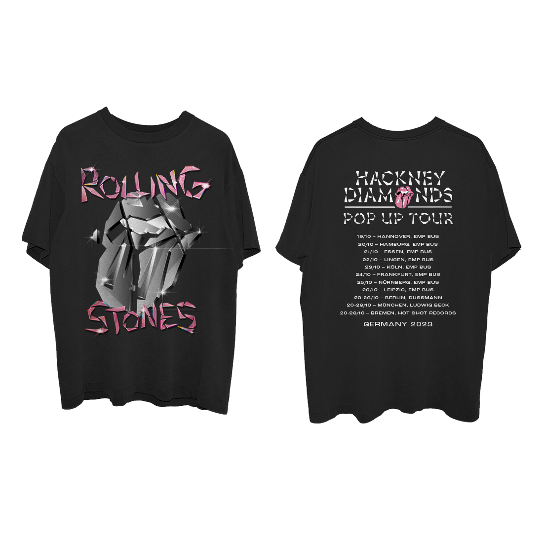 The Rolling Stones Pop Up Store Germany Exclusive T-Shirt 327917