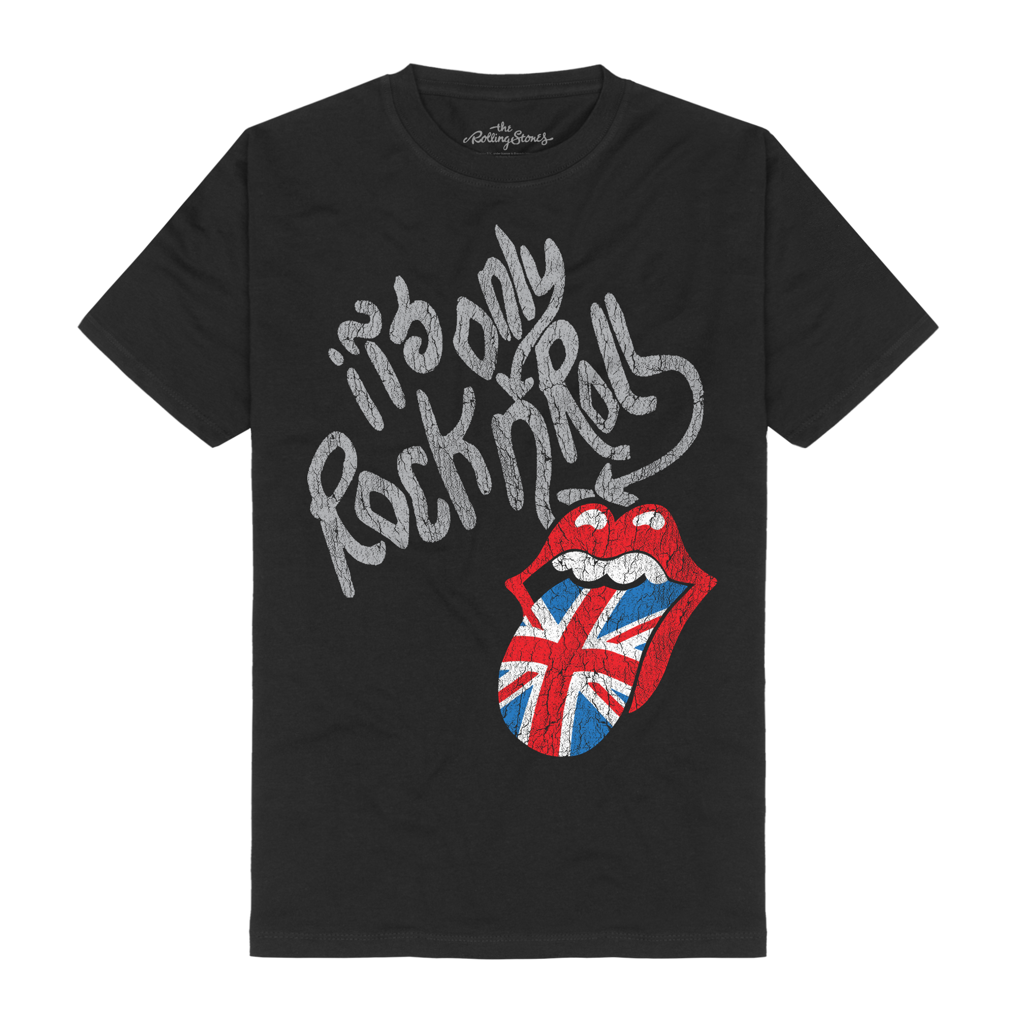 The Rolling Stones Rock N Roll UK Tongue T-Shirt 316521