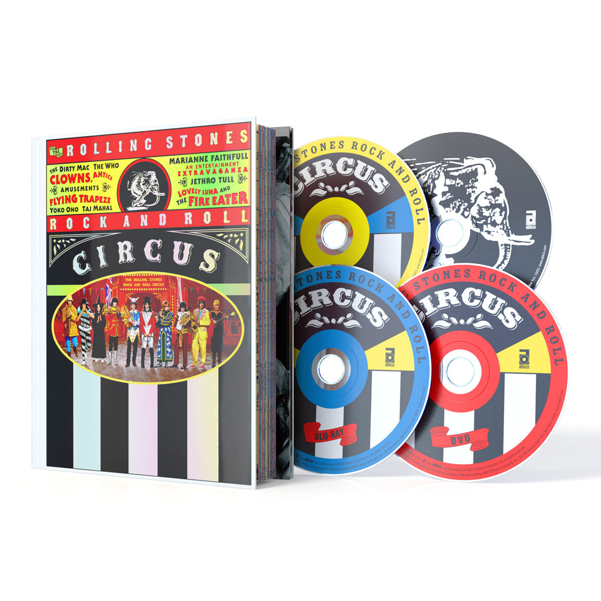 The Rolling Stones Rock and Roll Circus (Special Limited Deluxe Edition) DVD / Blu ray / 2CD 188176