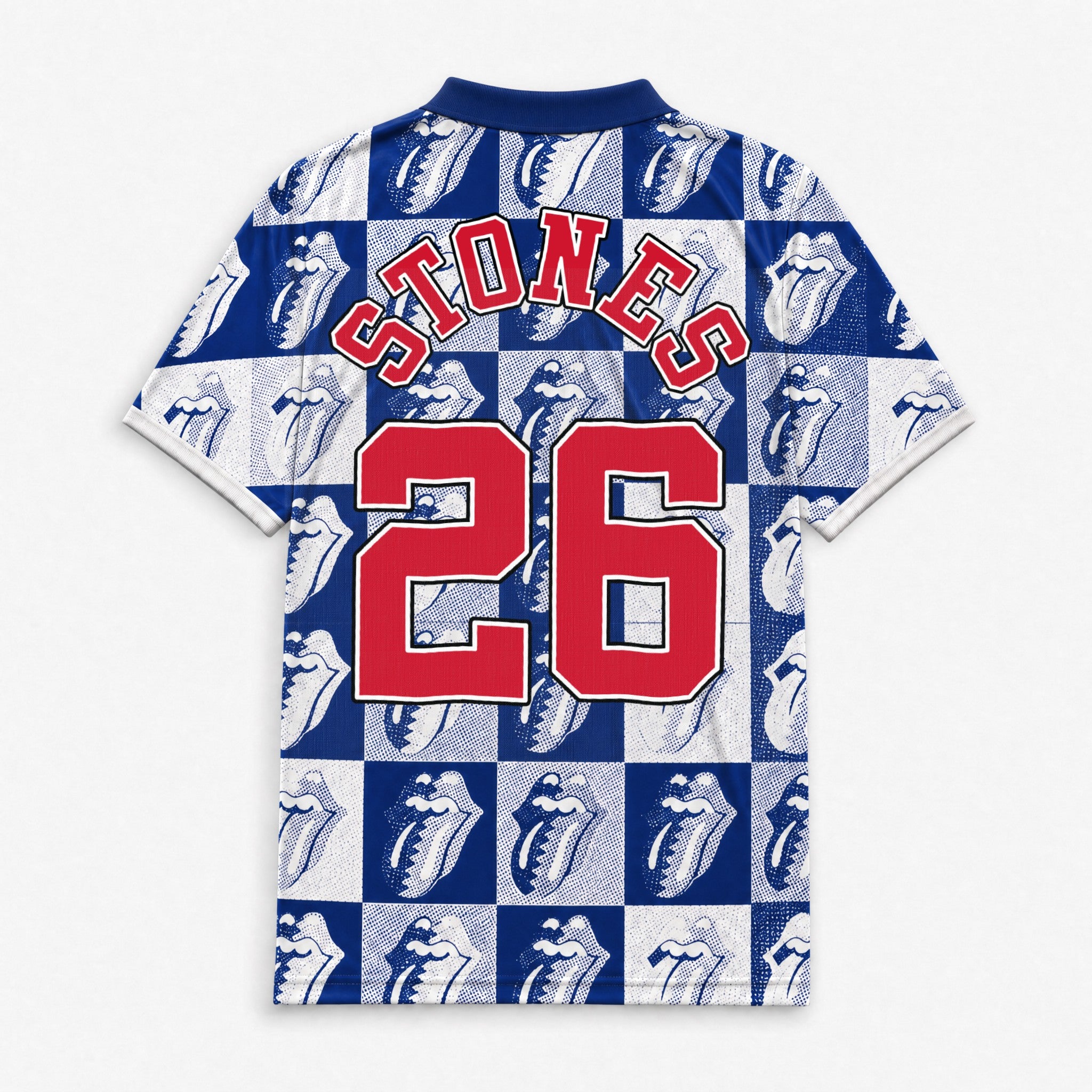 The Rolling Stones Rolling Stones x FIFA World Cup 2026 Checkered Jersey Trikot 449342