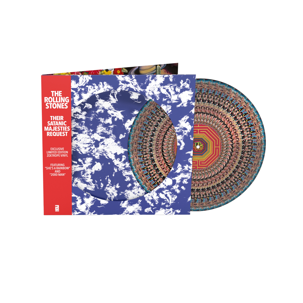 The Rolling Stones Their Satanic Majesties Zoetrope Vinyl LP 421830