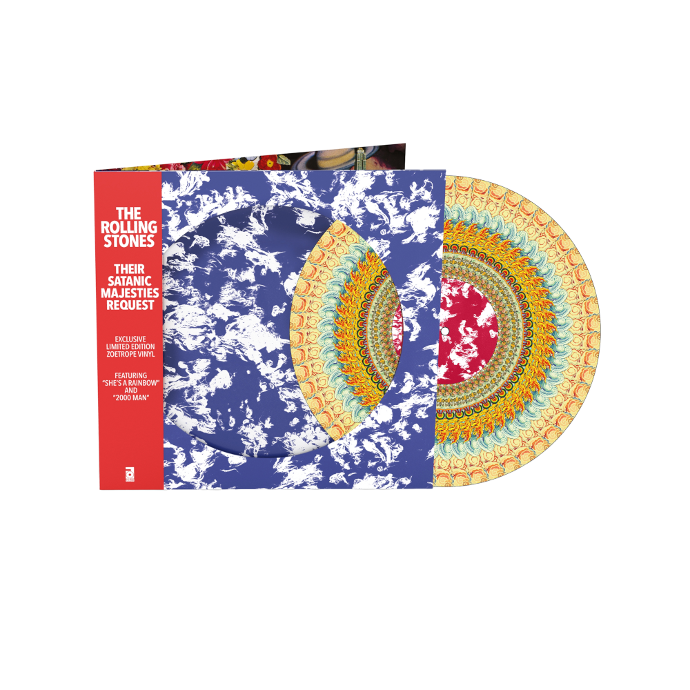 The Rolling Stones Their Satanic Majesties Zoetrope Vinyl LP 421832