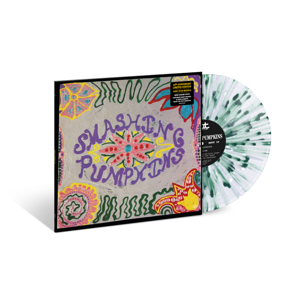 The Smashing Pumpkins Lull 35th Anniversary Green & White Splatter Clear Vinyl 464525