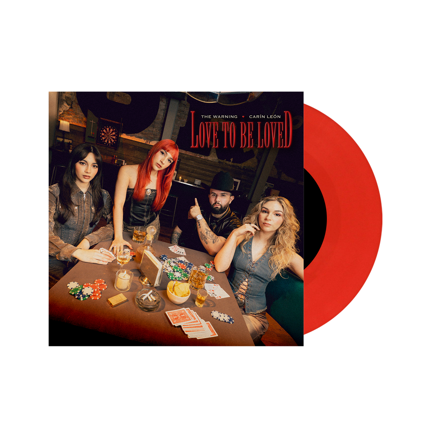 The Warning & Carín León The Warning x Carín León “Love to Be Loved” 7” Vinyl 435105