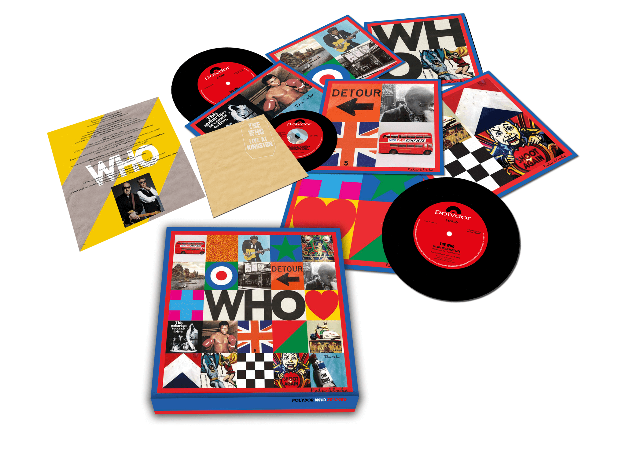 The Who WHO (7'' Boxset with Live At Kingston) 7" Box Set 190717
