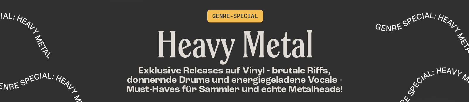 Heavy Metal Genre Special