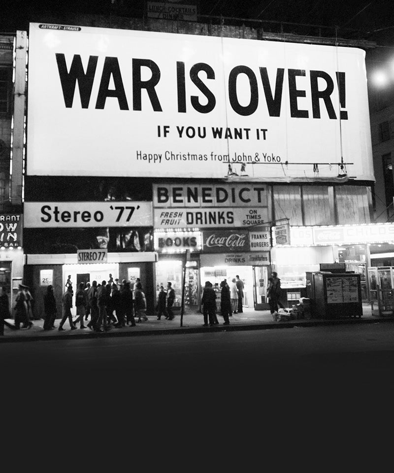 John Lennon - WAR IS OVER! (If You Want It) (Exclusive Zoetrope 12" Vinyl Single)