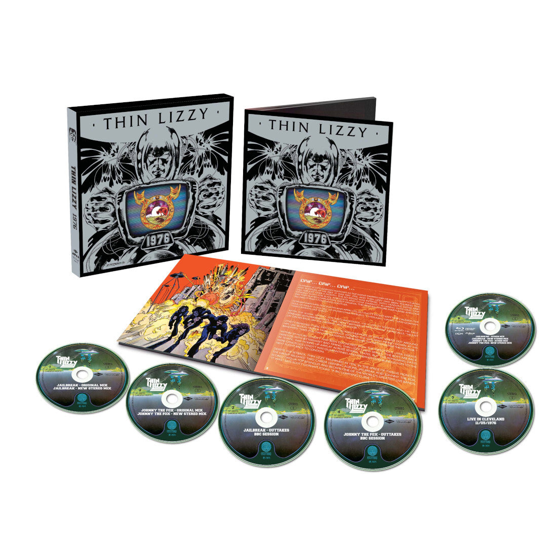 Thin Lizzy 1976 5CD + Blu Ray-Audio Box 370565