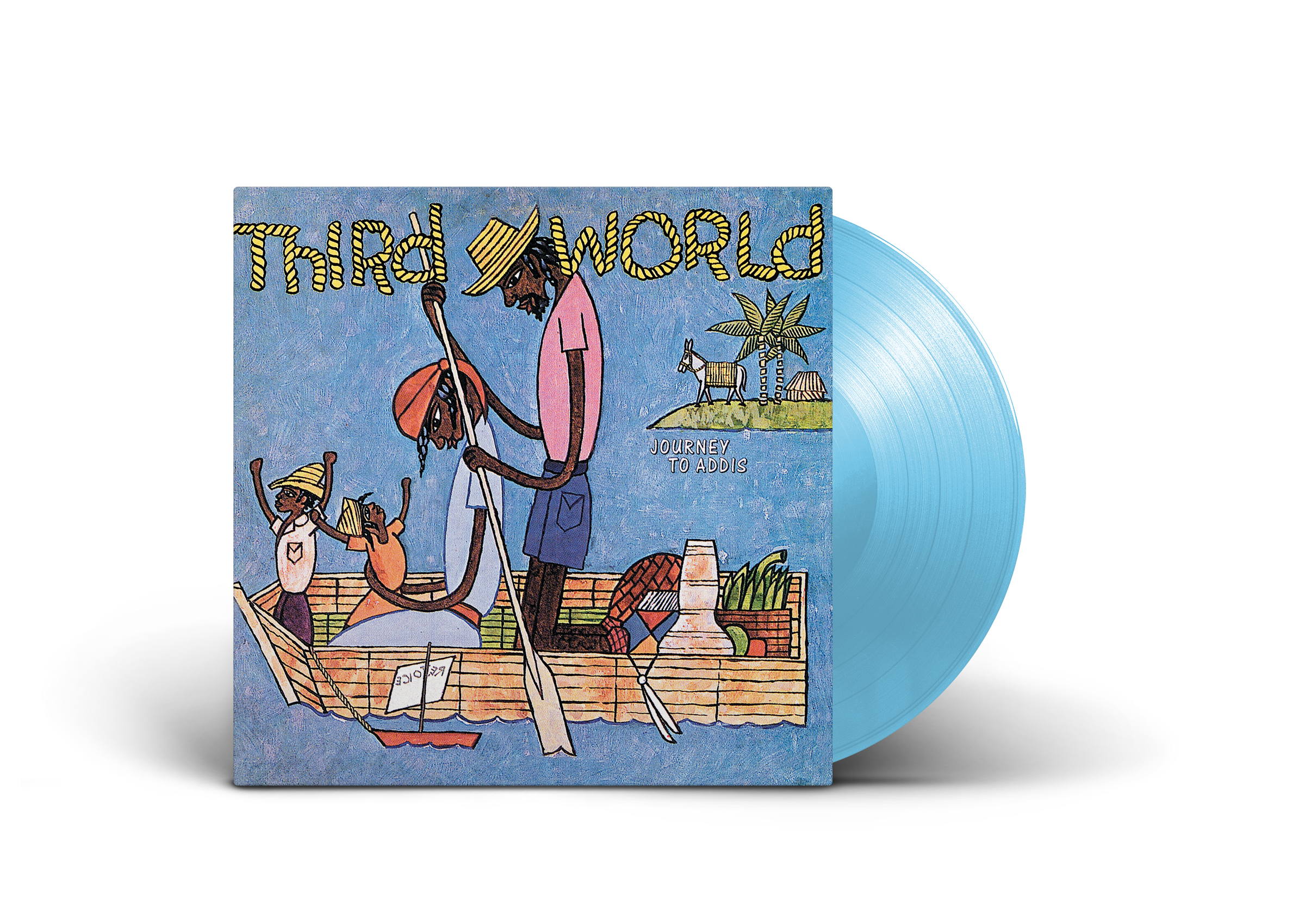 Third World Journey To Addis 1LP Light Blue 451850