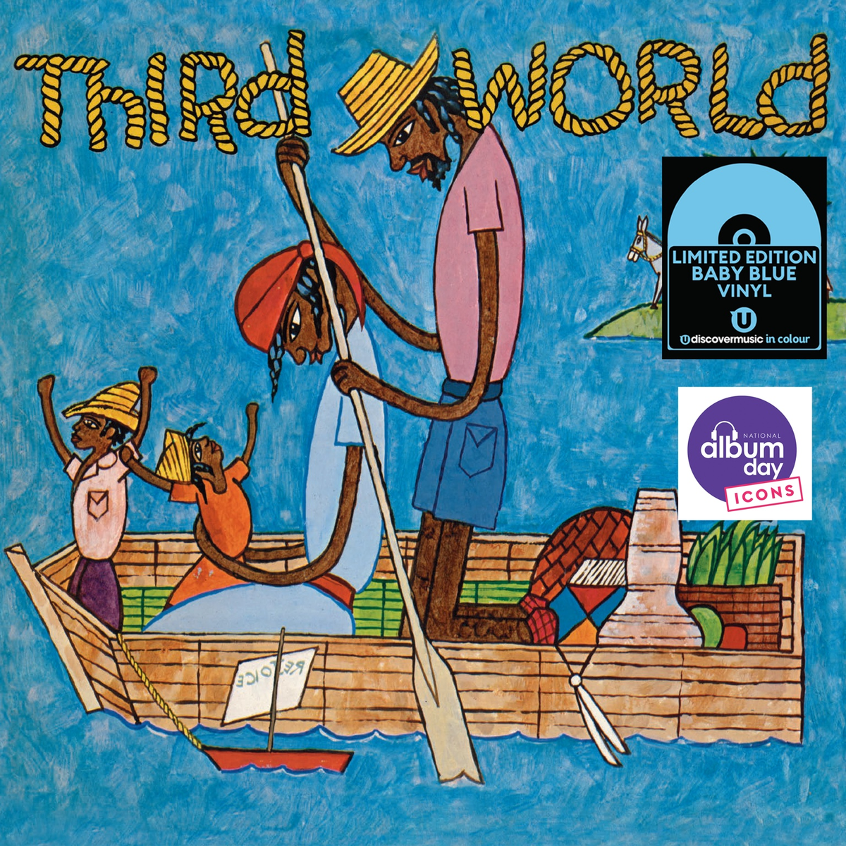 Third World Journey To Addis Baby Blue Vinyl LP 459831