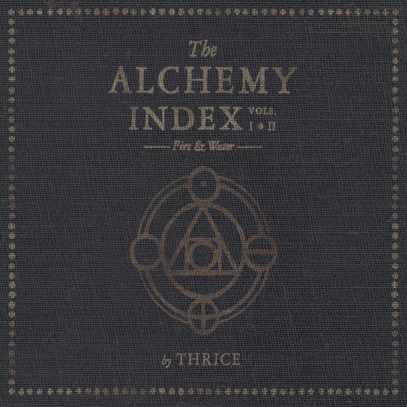 Thrice The Alchemy Index Vols. I & II: Fire & Water orange crush & sea blue 2LP 424370