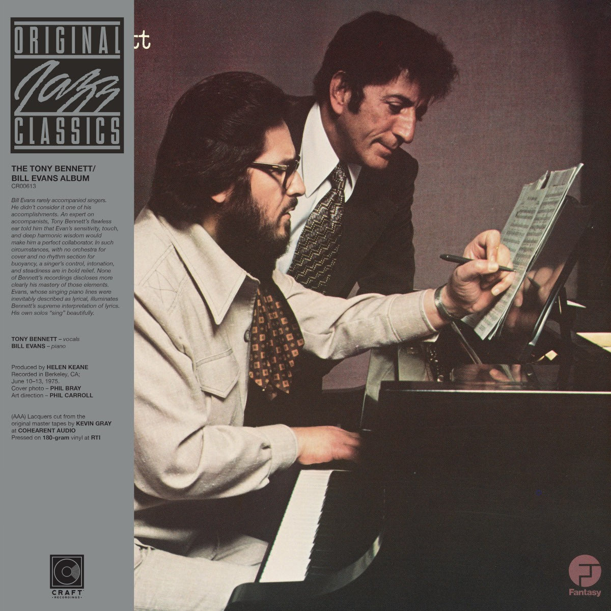 Tony Bennett & Bill Evans The Tony Bennett / Bill Evans Album Vinyl 314939
