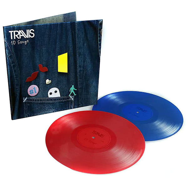 Travis - 10 Songs (Deluxe Red & Blue Vinyl 2LP)
