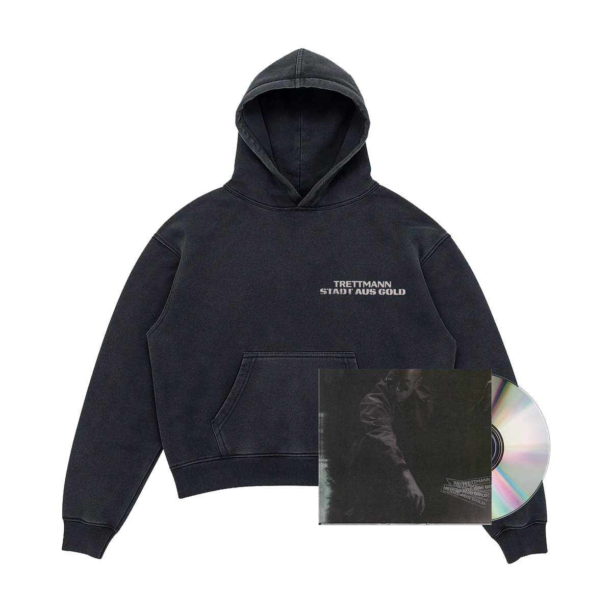 Trettmann Stadt aus Gold CD + Hoodie 460075