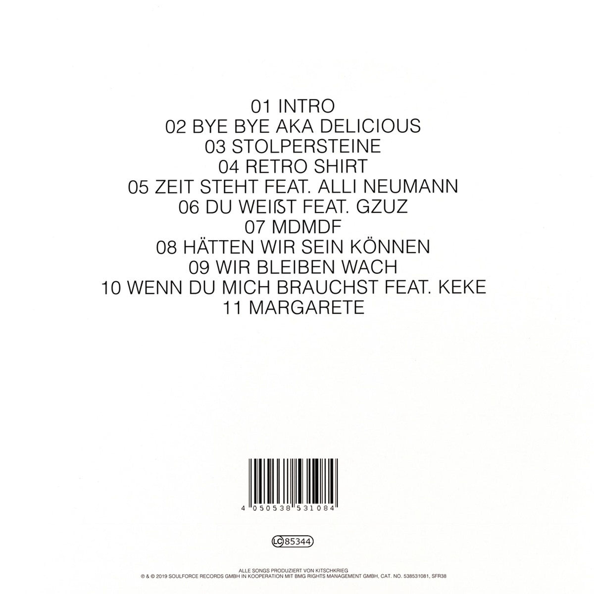 Trettmann Trettmann Vinyl Album Standard 12" (Double Sided) 460299