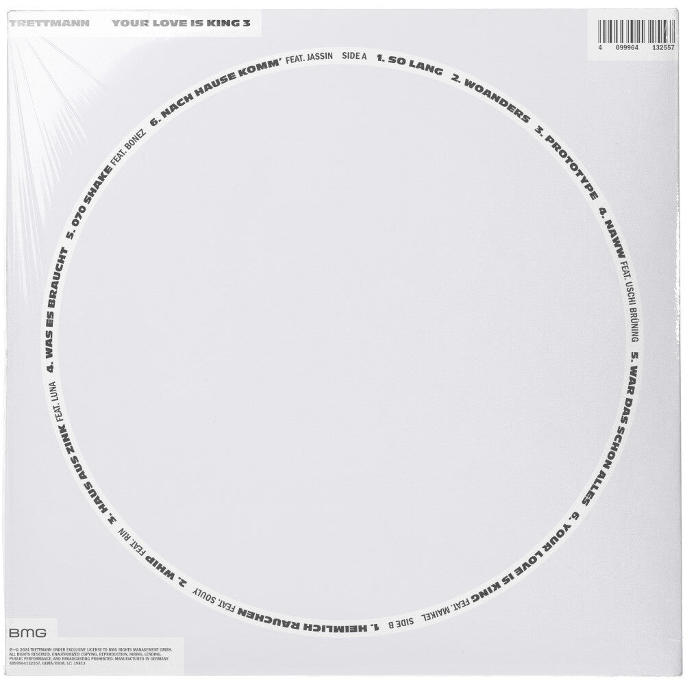 Trettmann Your Love is King 3 black LP 392064