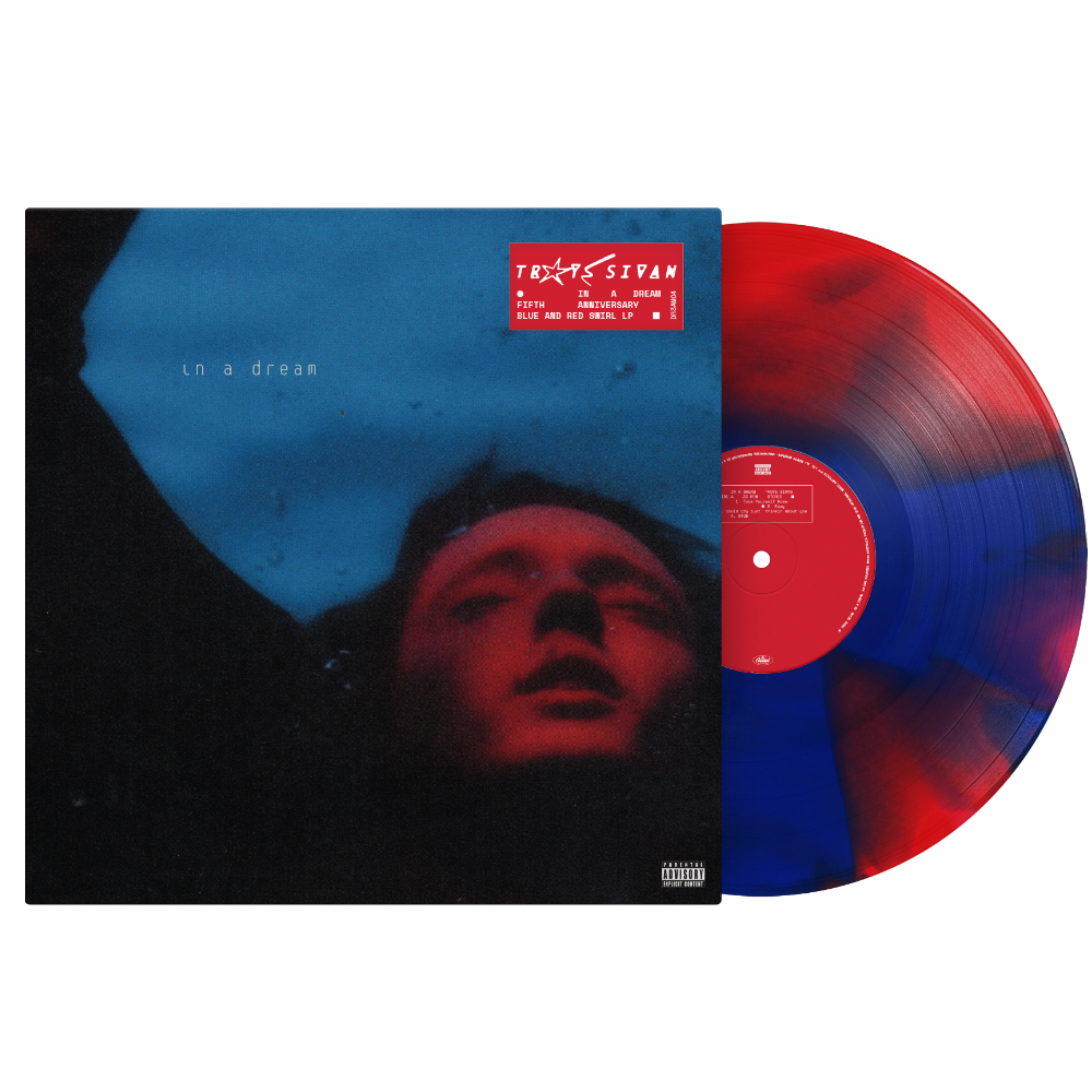 Troye Sivan In A Dream - 5 Year Anniversary  Red & Blue Swirl LP 422254