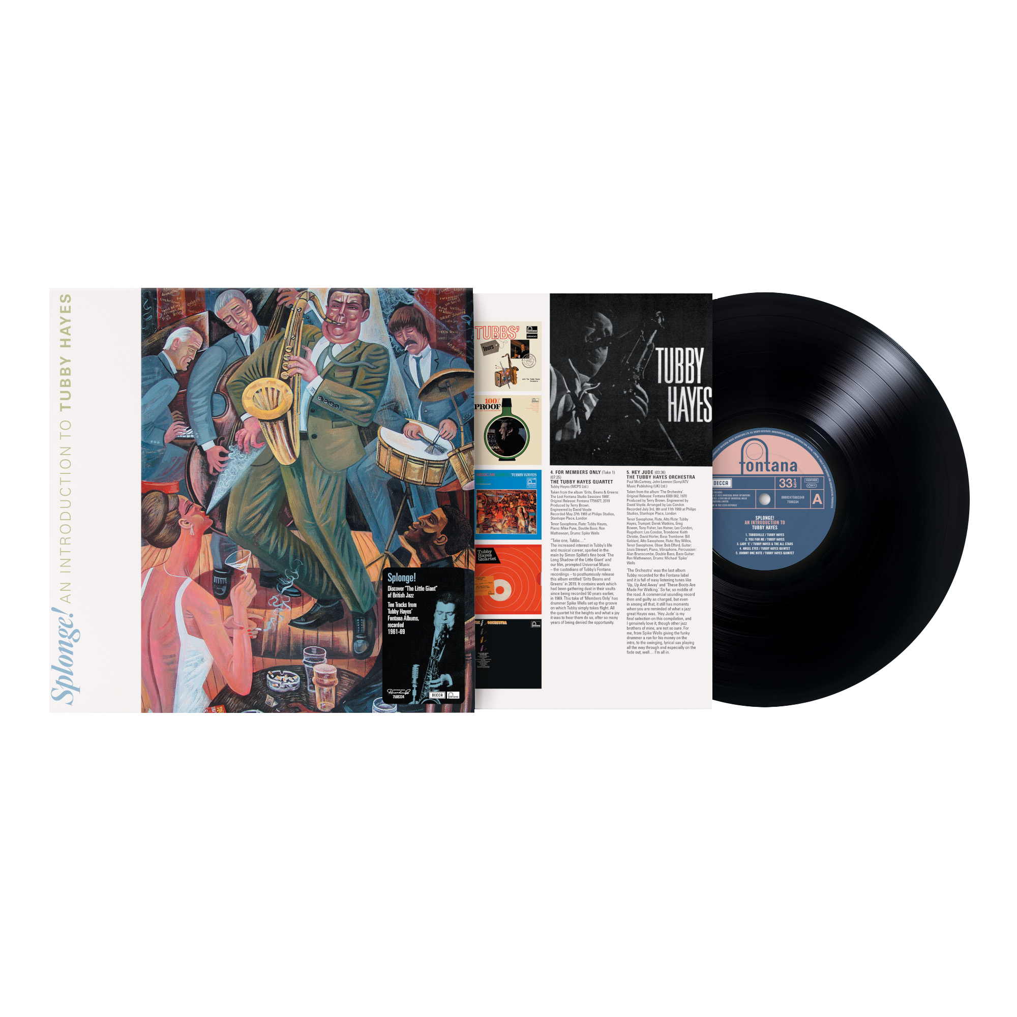 Tubby Hayes Splonge! An Introduction To Tubby Hayes Vinyl 397231