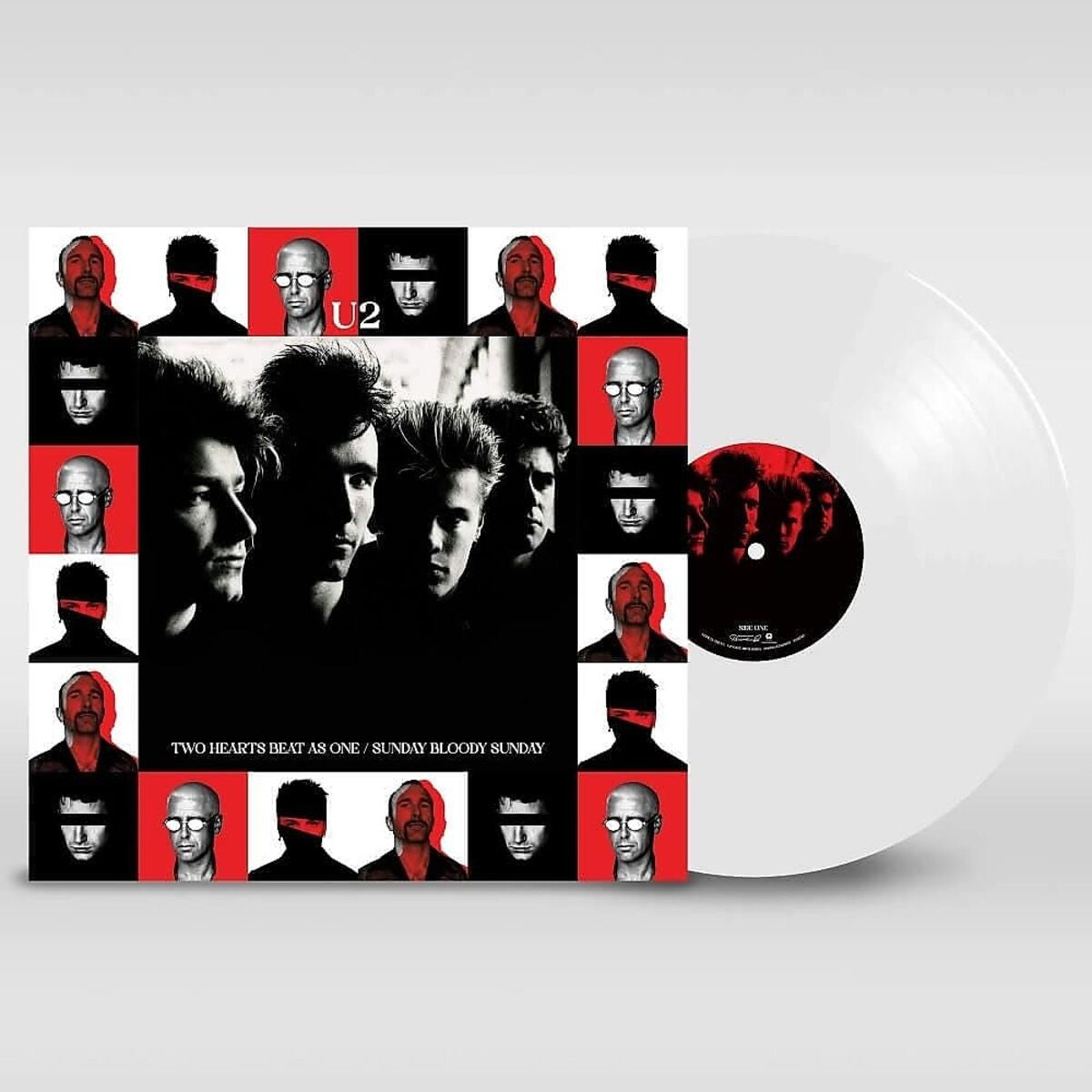 U2 Two Hearts Beat As One / Sunday Bloody Sunday (Ltd. Edition) 12" White Vinyl EP 180g - RSD 2023 424080
