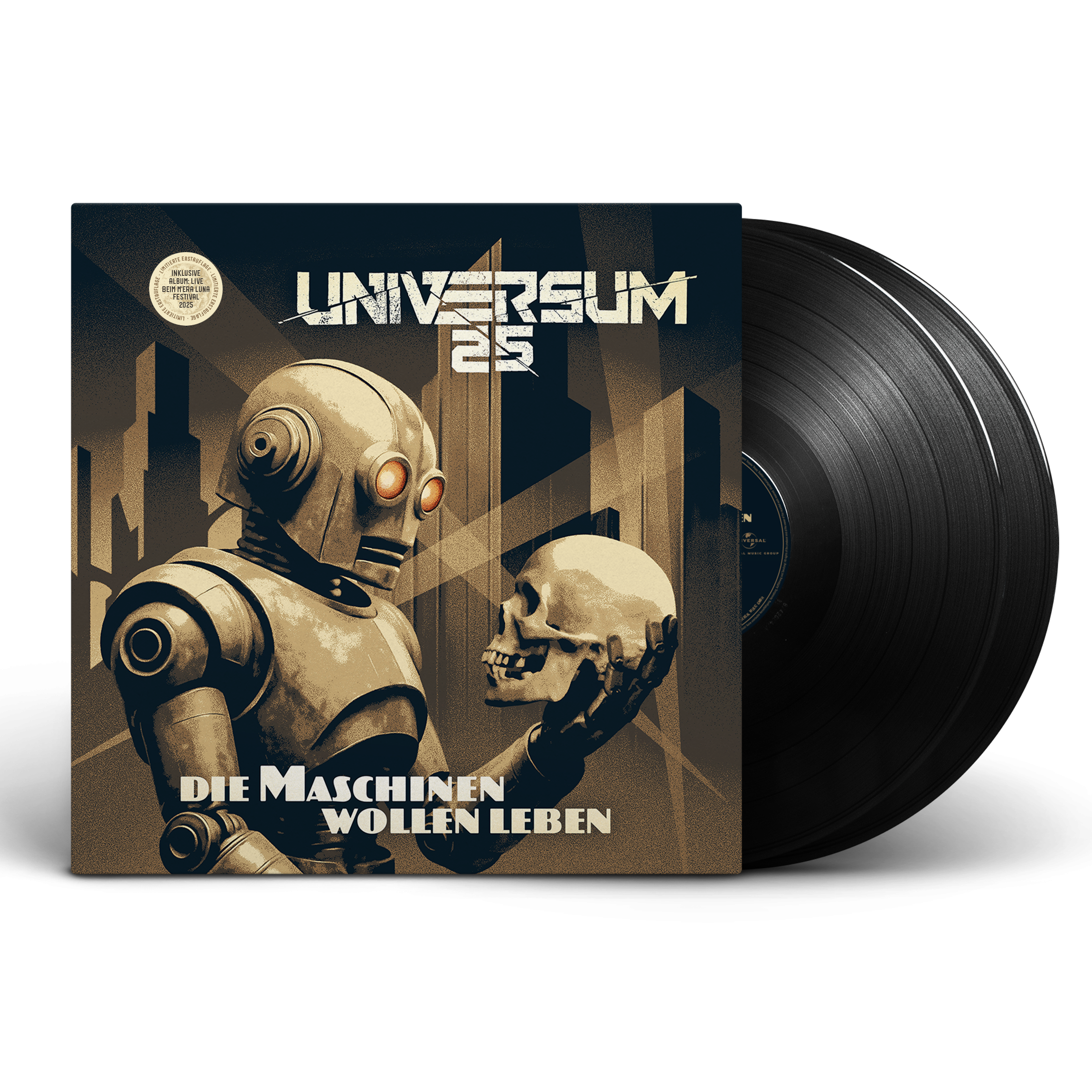 UNIVERSUM25 Die Maschinen wollen leben 2LP (Ltd. Deluxe Edition) 433397
