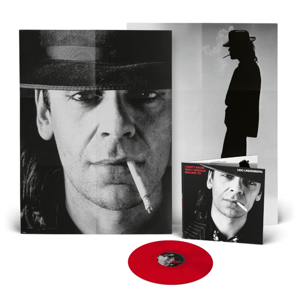 Udo Lindenberg - I Don't Know Who I Should Belong To (Limitierte Nummerierte Rote LP + Doppelseitiges Poster)