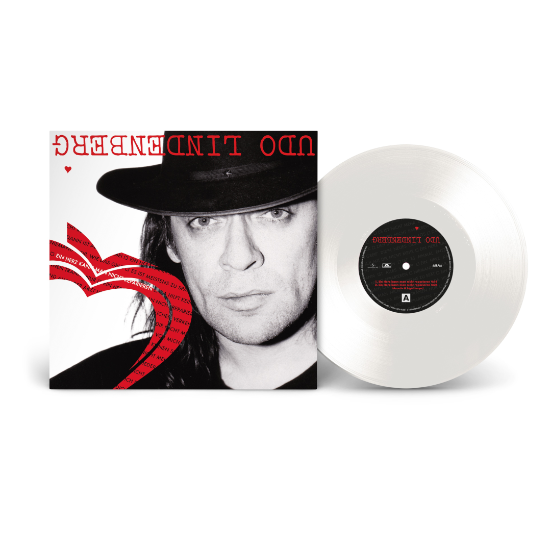 Udo Lindenberg Ein Herz kann man nicht reparieren Limited Numbered White 10" Vinyl 335633