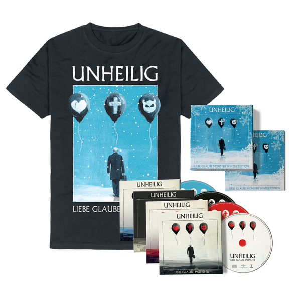 Unheilig - LIEBE GLAUBE MONSTER  ( LTD. DELUXE WINTER EDITION + T-SHIRT)