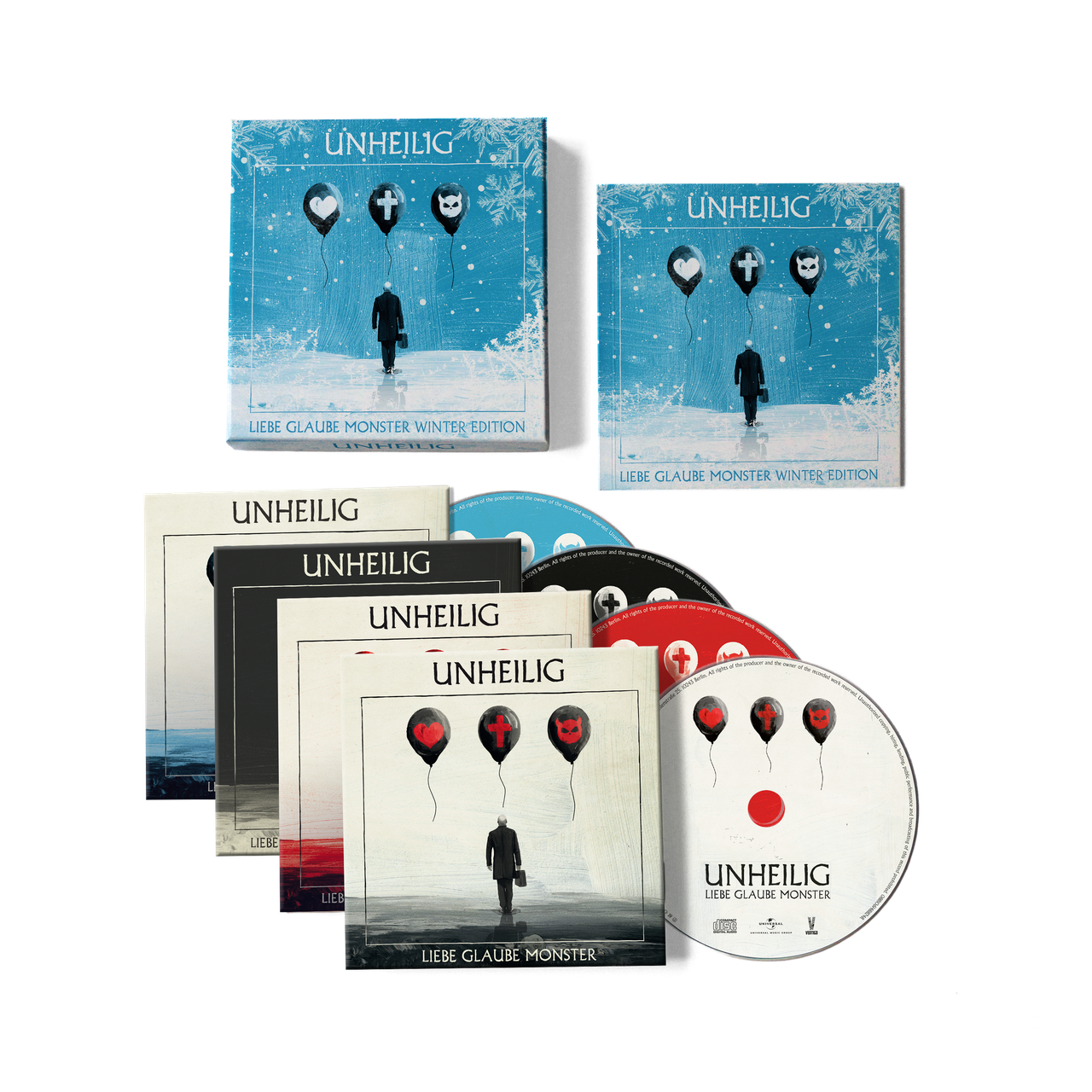 Unheilig LIEBE GLAUBE MONSTER LTD. DELUXE WINTER EDITION 458247