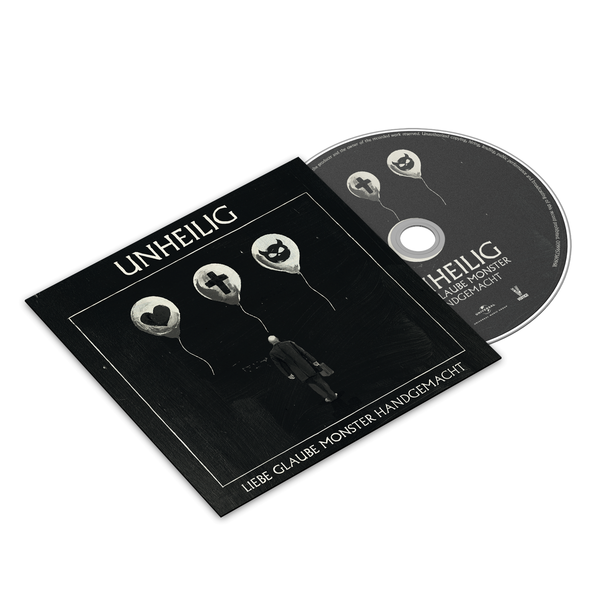 Unheilig Liebe. Glaube Monster Deluxe 2CD + Akustik CD + 2 Sitzplatzticket 437605