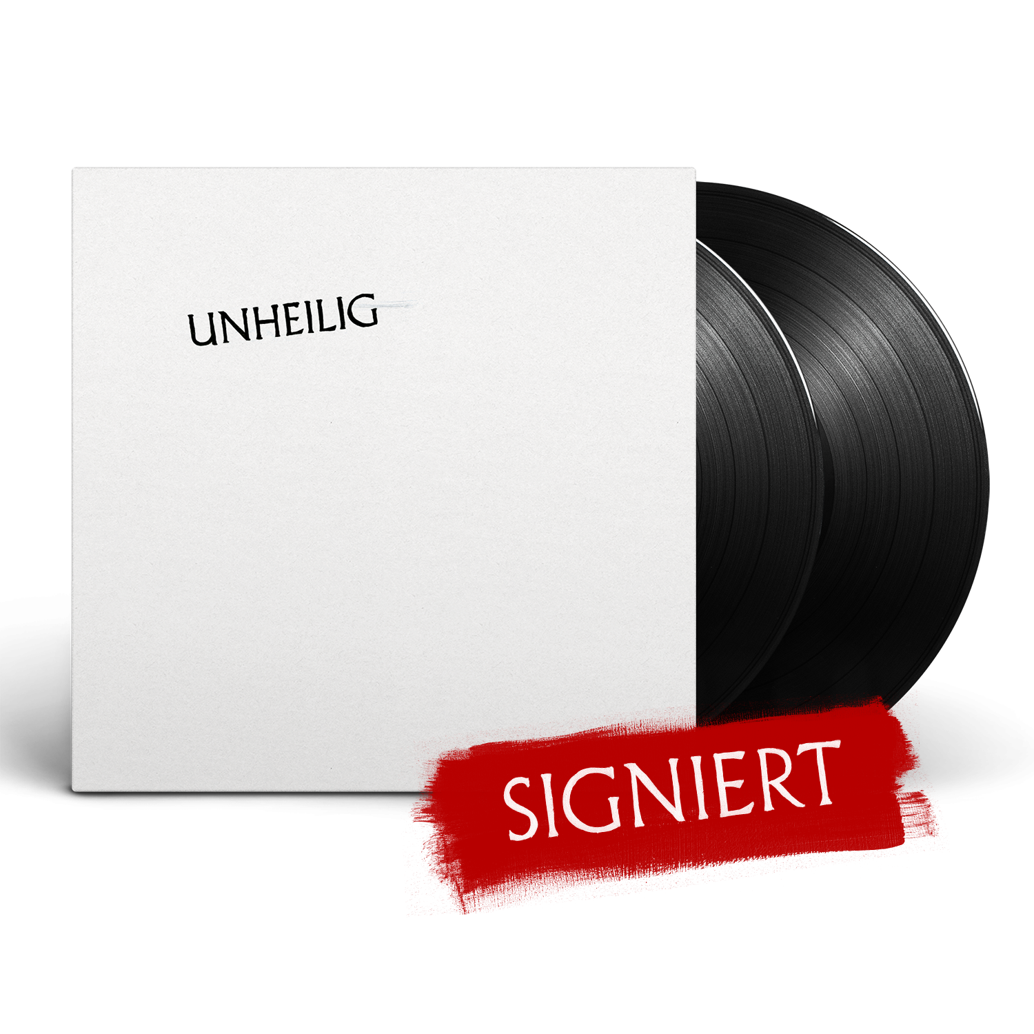 Unheilig Liebe Glaube Monster Ltd. 2LP White Label, signiert + nummeriert 419902