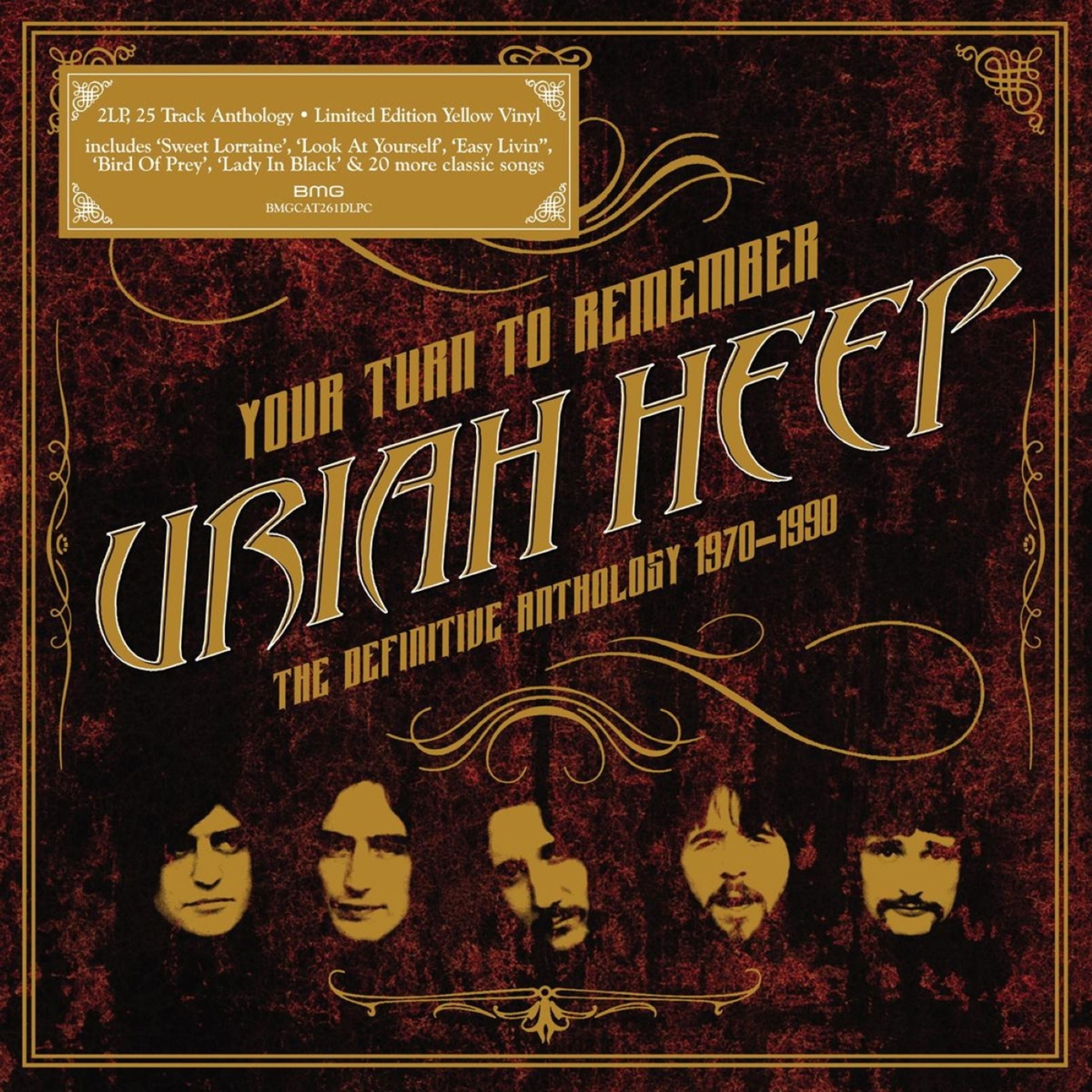 Uriah Heep The Definitive Anthology 1970-1990 Coloured Vinyl Vinyl 430122