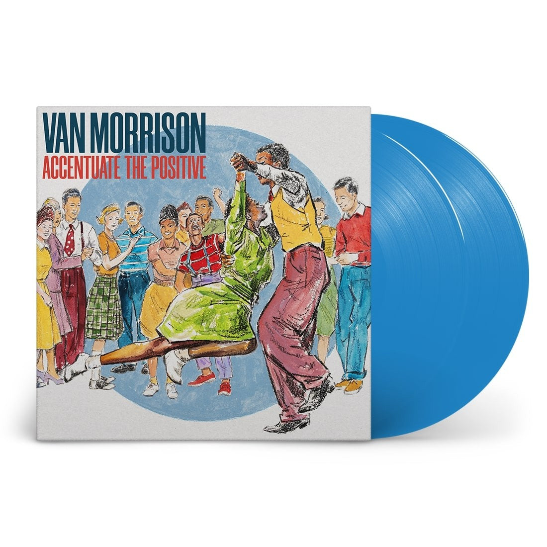 Van Morrison Accentuate The Positive Ltd. Blue 2LP 325635