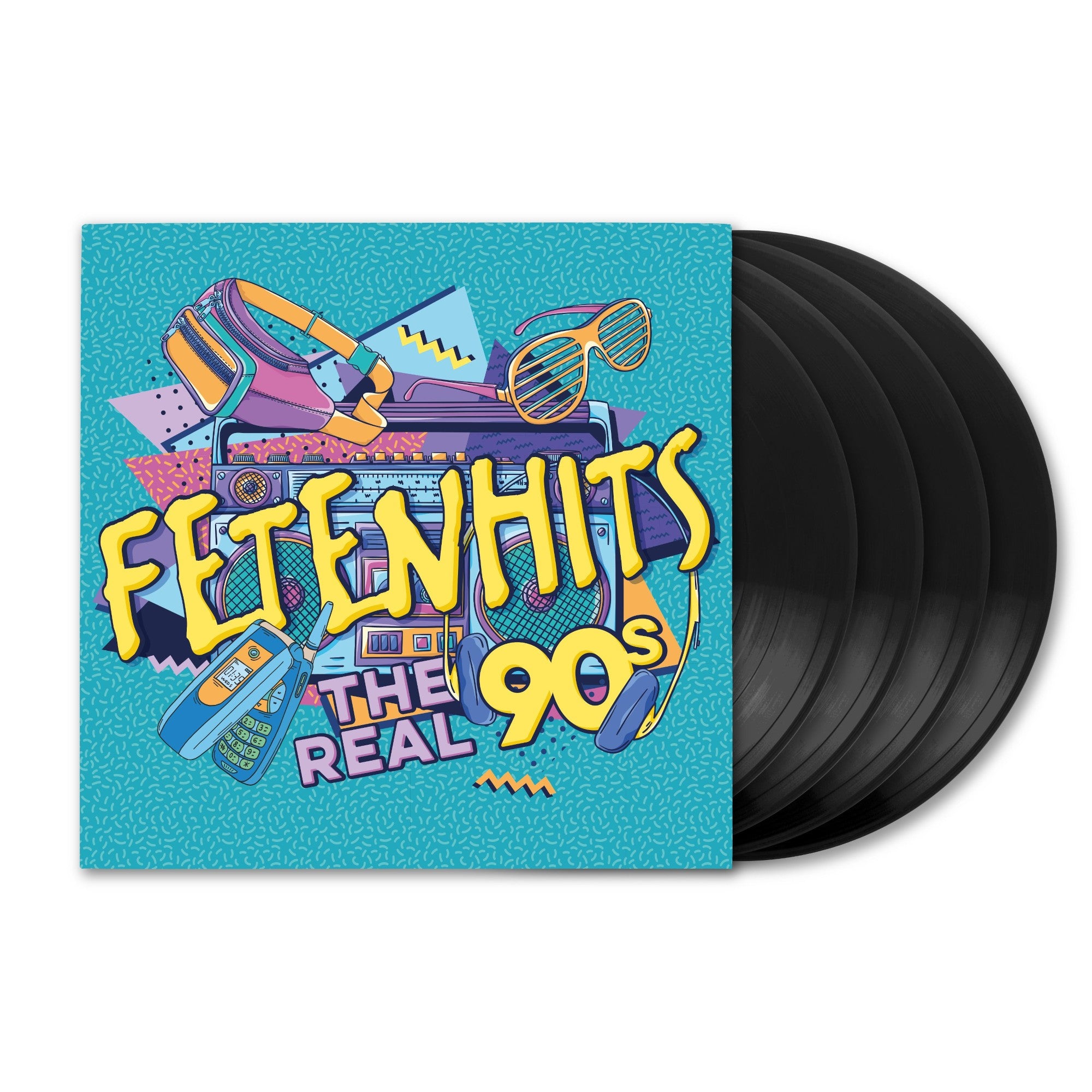 Various Artists Fetenhits - The Real 90’s 4LP 313693