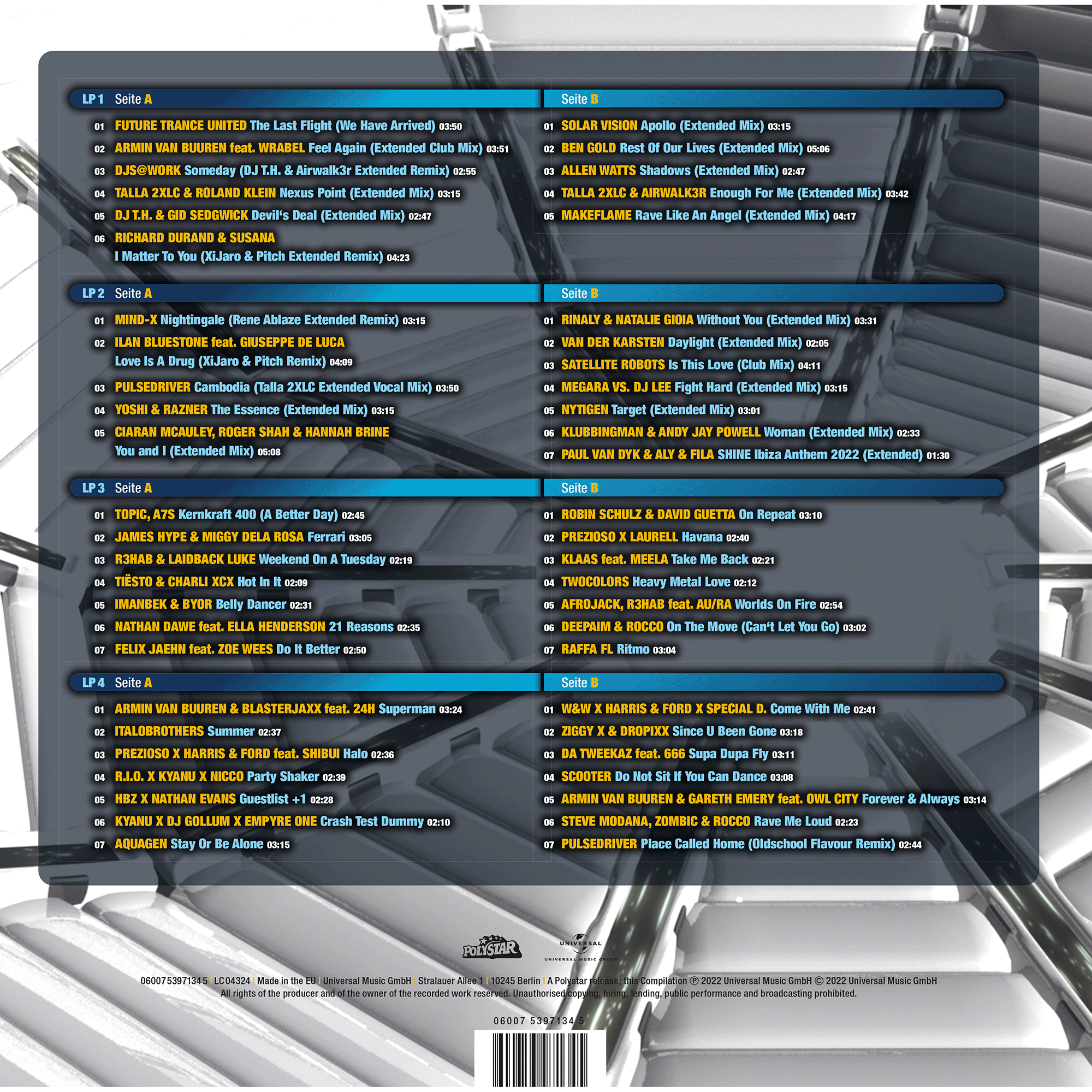 Various Artists Future Trance 100 4LP 252842