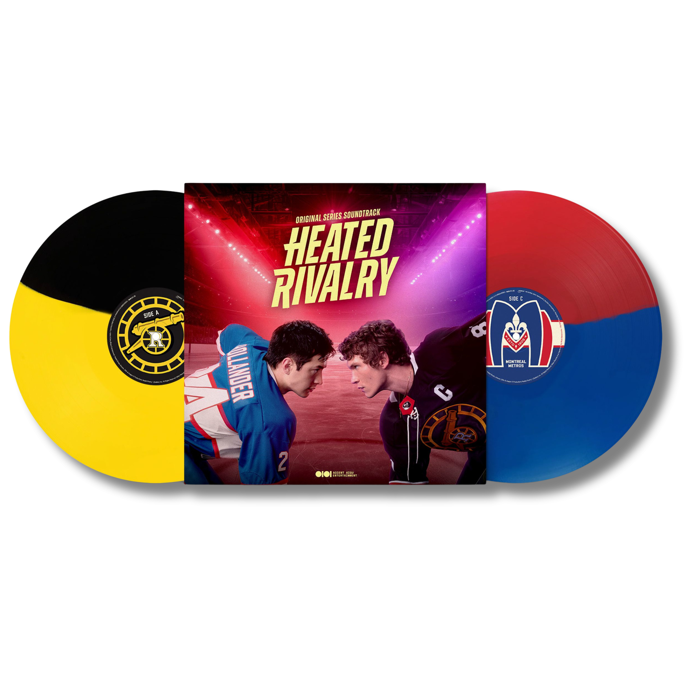 Various Artists Heated Rivalry (Original Series Soundtrack) Split Colour Vinyl 2LP - Gatefold 443445