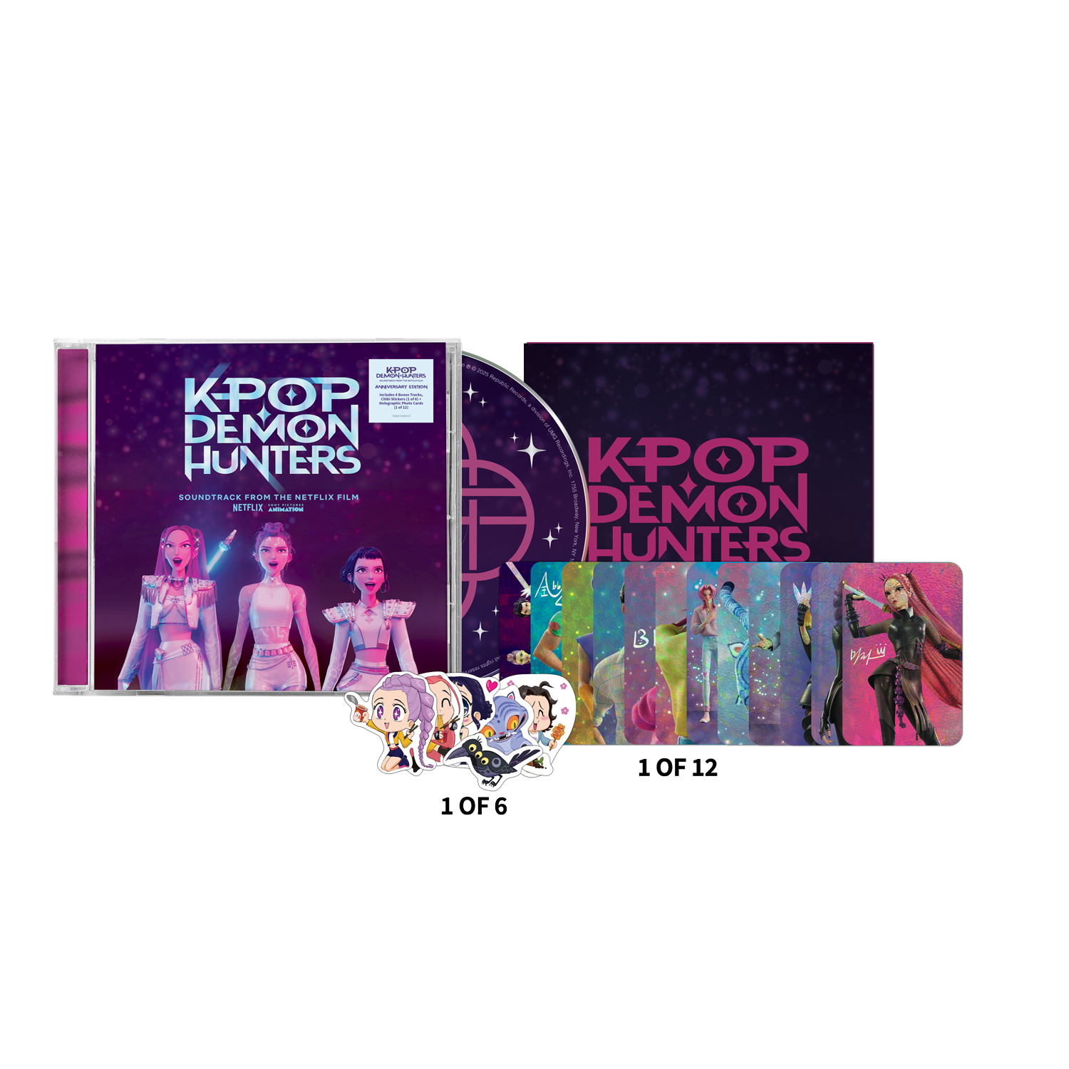Various Artists & KPop Demon Hunters KPop Demon Hunters (Soundtrack from the Netflix Film) Anniversary CD 447056