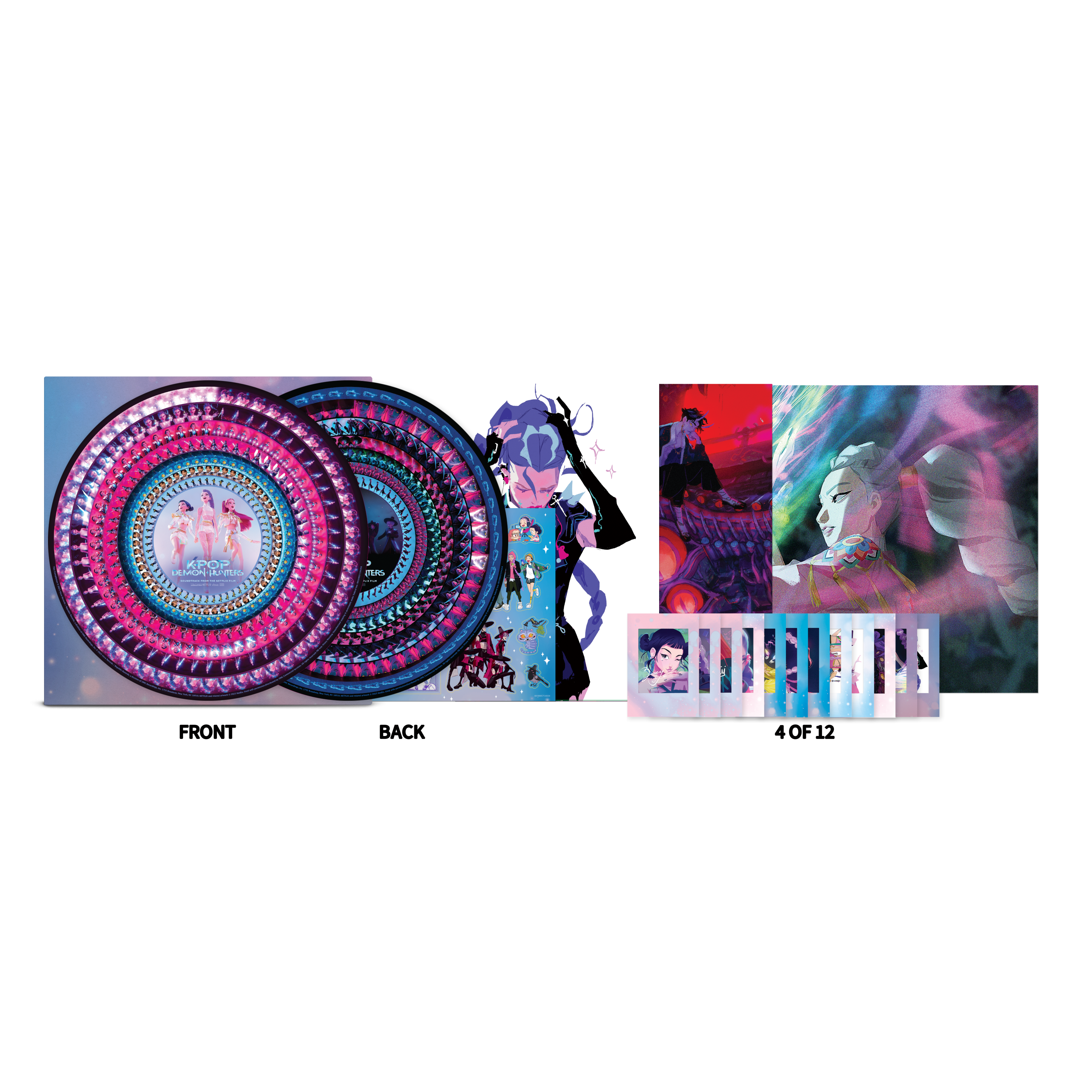 Various Artists & KPop Demon Hunters KPop Demon Hunters (Soundtrack from the Netflix Film) Zoetrope Vinyl 441701