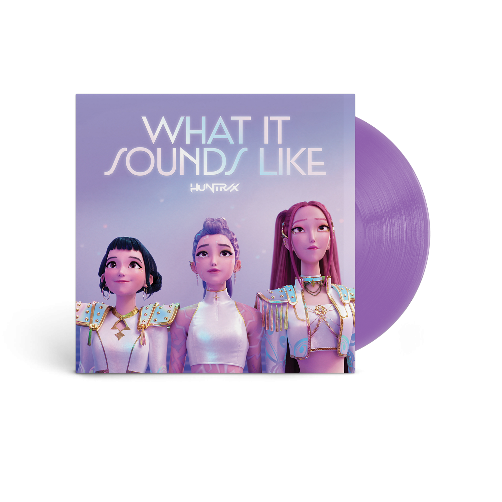 Various Artists & KPop Demon Hunters Kpop Demon Hunters - What It Sounds Like 7” Vinyl 433391