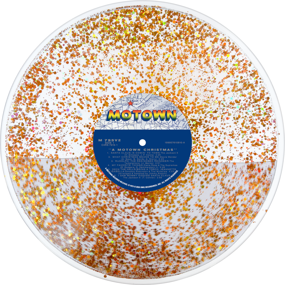 Various Artists Motown Christmas (Holiday Sparkling Series) Liquid Glitter Filled 462599