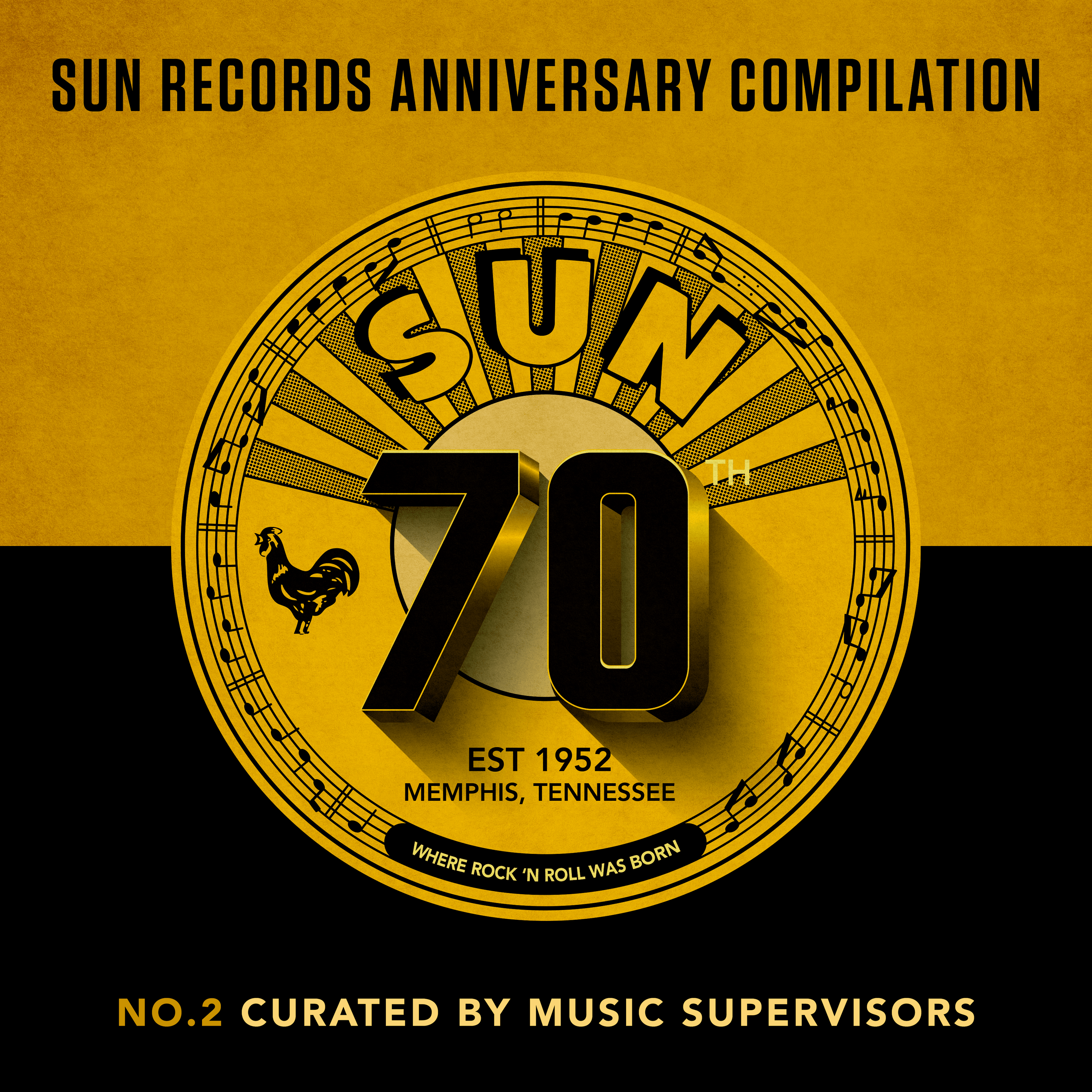 Various Artists Sun Records' 70th Anniversary Compilation 1LP black 253353