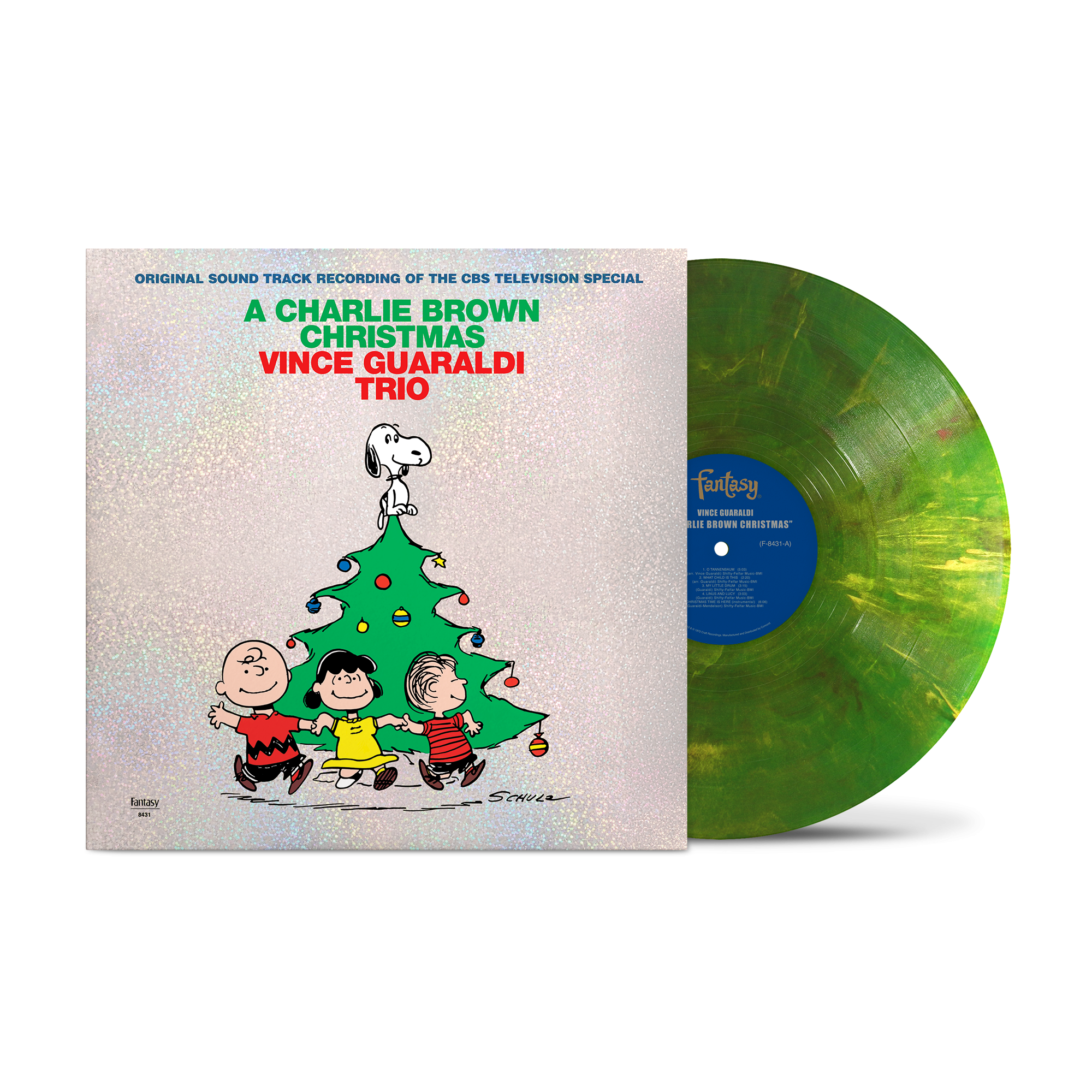Vince Guaraldi Trio A Charlie Brown Christmas (60th Anniversary Edition) Farbvinyl in Folienhülle + Poster 418404