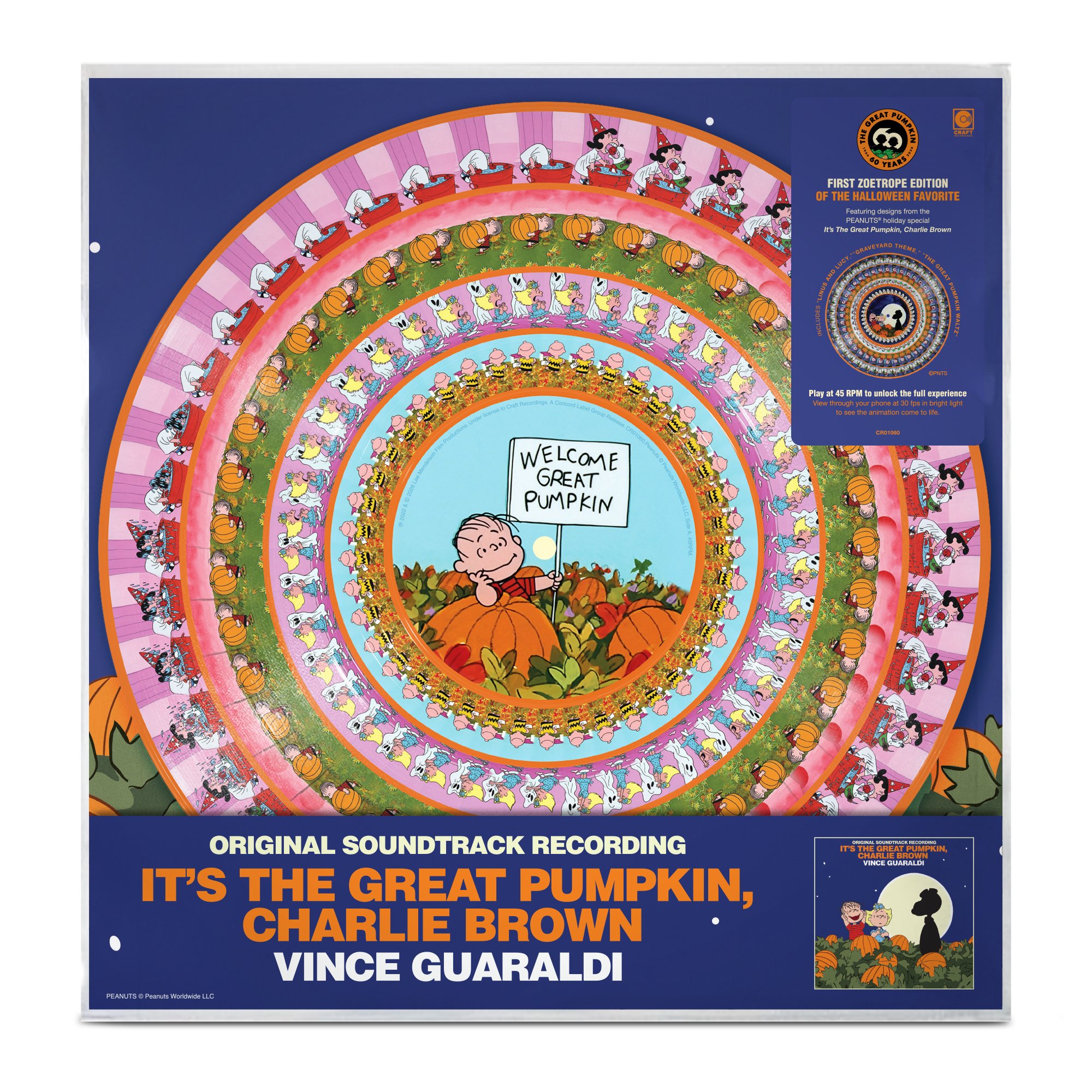 Vince Guaraldi It's The Great Pumpkin, Charlie Brown LP 449340