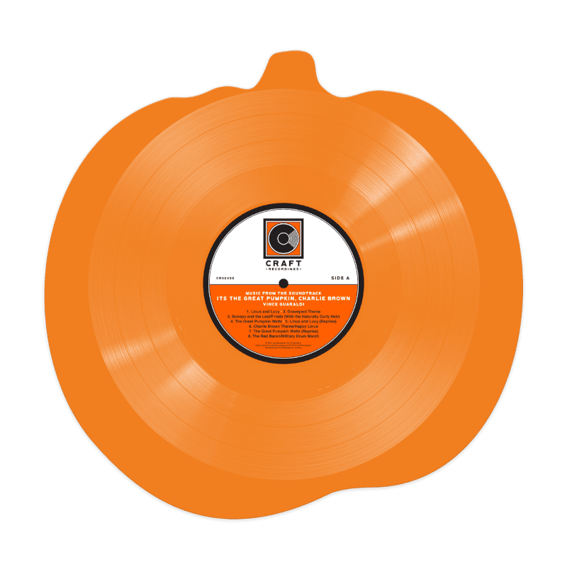 Vince Guaraldi It's The Great Pumpkin, Charlie Brown Shaped LP 199313