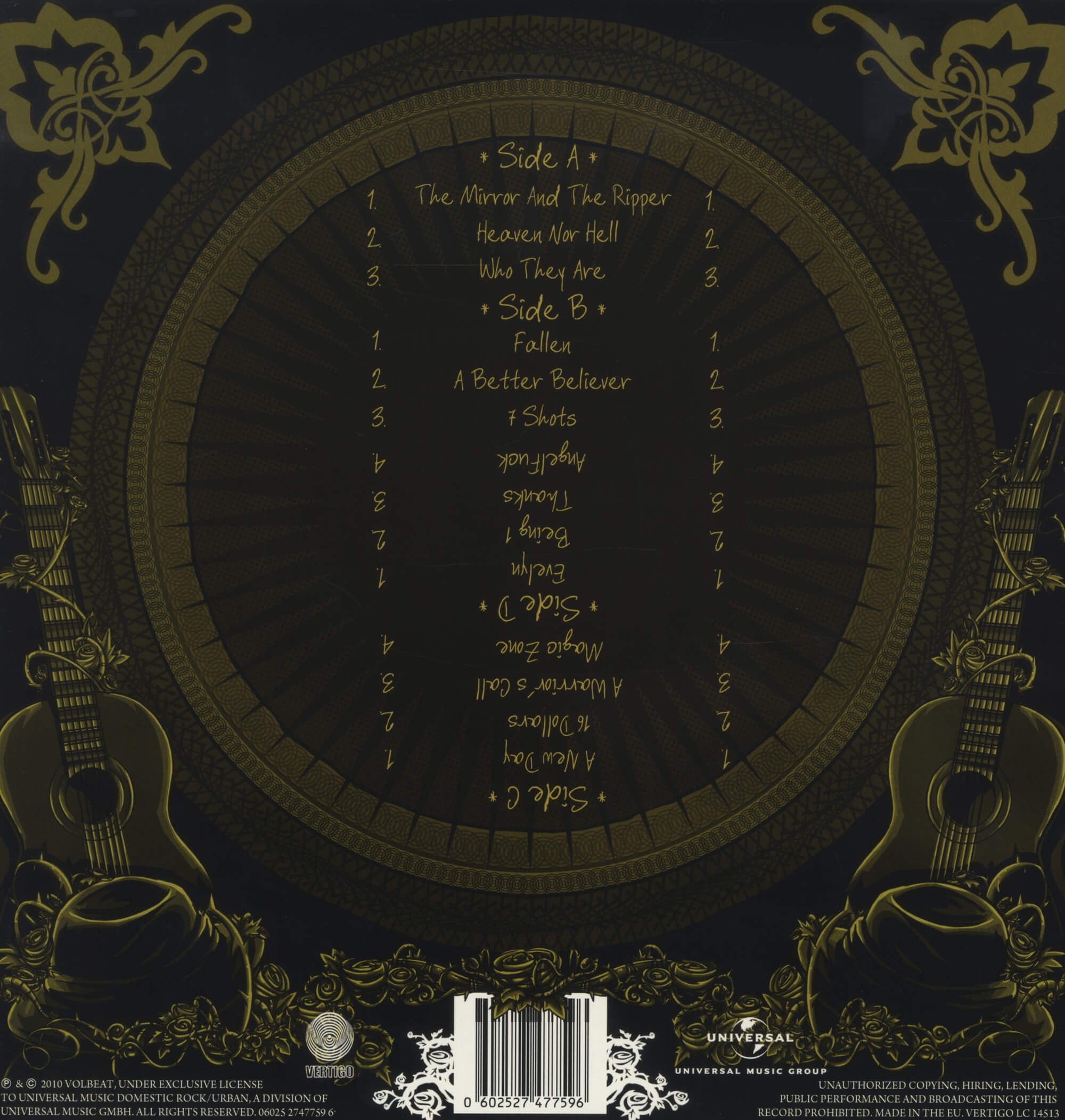 Volbeat Beyond Hell / Above Heaven 2LP 194434