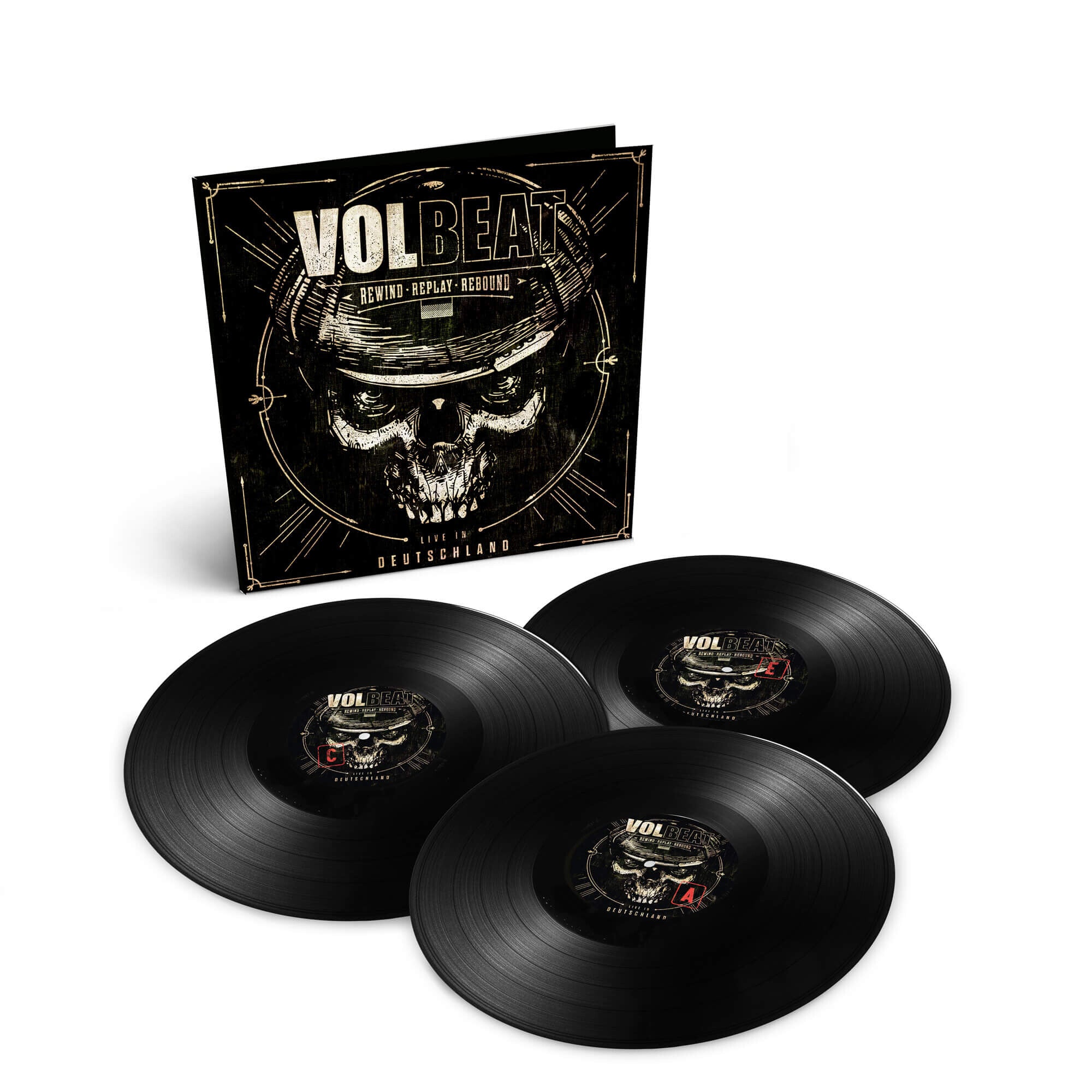 Volbeat Rewind, Replay, Rebound: Live In Deutschland (3LP) 3LP 13036