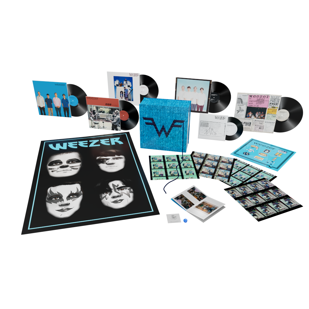 Weezer Blue Album 30th Anniversary Super Deluxe 4LP + 10″ + 7″ 375452