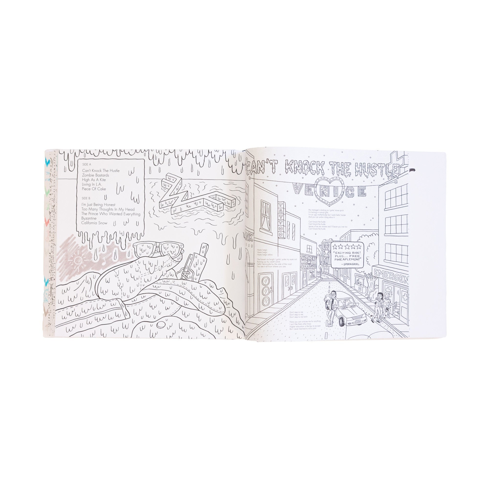 Weezer Coloring Book Box Set Limited Vinylbox 436023