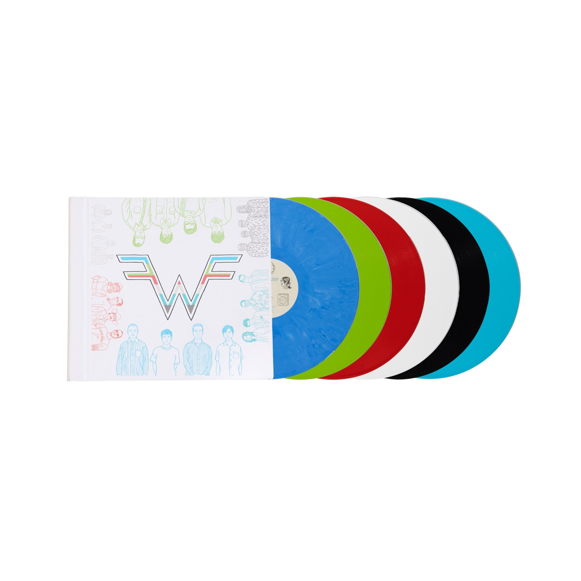 Weezer Coloring Book Box Set Limited Vinylbox 436017